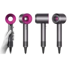 Secador de Pelo de Alta Velocidad de Lones Negativos, Secador de Pelo Silencioso Sin Cuchillas, Velocidad del Viento y Temperatura Ajustables - Tipo de Enchufe A USA (110-127V) - Ver 3