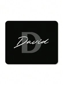 Personalized Mouse Pad. Custom Personalized Gift. Perfect Desk Accessory! Great Mother's Day Or Co-Worker Gift. Elegant Desk Accessory! Back To School - Card Style 13 - View 6