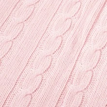 NTBAY 1 pieza Manta de tejido de punto 100% algodón puro - Manta tejida cálida y acogedora para cama, sofá, silla, sofá - Fácil de cuidar, lavable a máquina, decoración del hogar cómoda