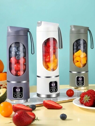 RAF Portable Mini Blender & Juicer - USB Rechargeable, Wireless Personal Blender With Stainless Steel Blades, Ideal For Smoothies And Shakes, Perfect For Outdoor Use, Ideal Christmas Gift, Available In 3 Colors