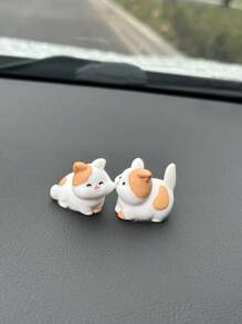 2 件装汽车挂饰 亲吻鸭子兔子猫青蛙动物创意挂饰 - 均碼 - 查看 15