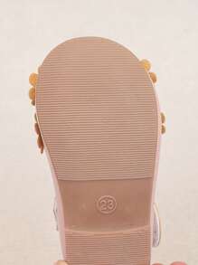 Princess Soft Bottom Infant Shoes, Baby Girl Prewalker Shoes, Suitable For Autumn/Spring - Beige - View 6