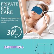 1 / 5/10 / 20 / 30 / 50PCS Blueberry Lutein Steam Heat Patch Eye Mask, Moisturizes The Eyes, Relieves Fatigue, Relaxes The Body And Mind, Suitable For Long-Term Use Of Electronic Products Such As Computers And Mobile Phones, Students With High Study And Work Pressure, Office Workers, Business Travelers, Tourists, And People Who Stay Up Late,School,Back To School,Travel,Travel Essentials,Home Essentials,Eye Mask,Sleep Mask - Green - View 5