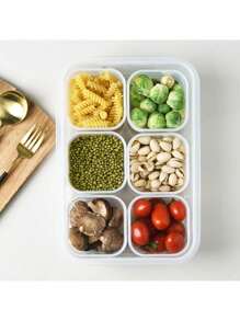 Multifunctional Refrigerator Storage Box Drain Seal Fresh Fruit Ginger Garlic Onion Crisper Drain Box Food Crisper Storage Box For Restaurant Catering - Multicolor - View 2