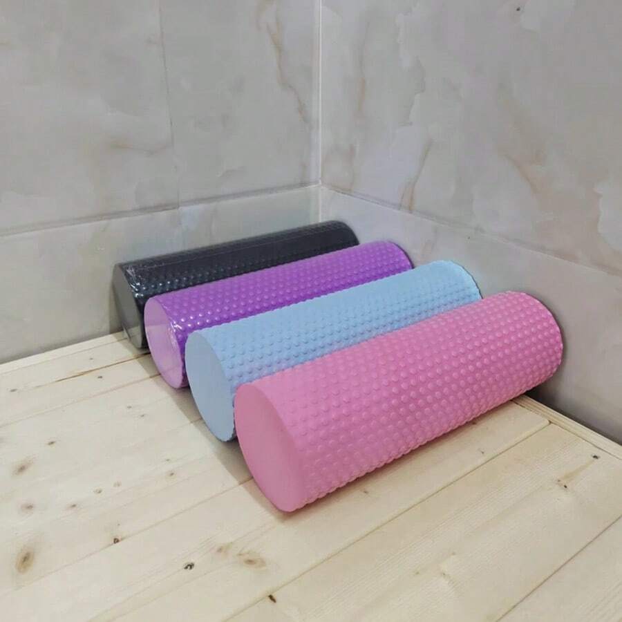 Yoga Roller Round Foam Cylinder Hexagonal Roller For Pilates Exercise 