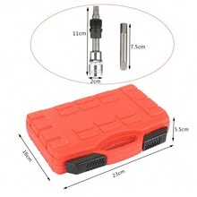 Motors 13-teiliges Werkzeugset aus Kohlenstoffstahl zur Demontage der Riemenscheibe eines Generatorriemens