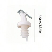 2个装油瓶嘴，厨房压油器，塑料油瓶盖，油壶塞 - 彩色 - 查看 4