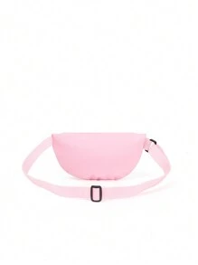 1 pieza Bolsa de cintura/hombro/bandolera para niñas con letra del alfabeto, bolsa de cintura linda adecuada para uso diario, exterior, viajes, senderismo, portátil, opción de regalo ideal