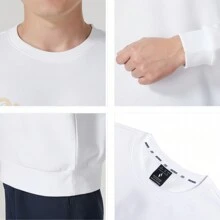 Skechers Couples Sports Tracksuit Casual Loose Sweatshirt, Outdoor Fitness Running, Comfortable Fleece Pullover