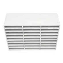 YUNRUX 27-Compartment File Folder, Paper Tray, Desk Cabinet, Literature Organizer, White Document Tray, Desk Organizer - Putih - View 8