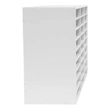 YUNRUX 27-Compartment File Folder, Paper Tray, Desk Cabinet, Literature Organizer, White Document Tray, Desk Organizer - Putih - View 5