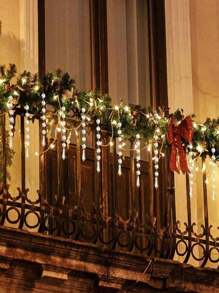 30颗水晶吊坠，适用于桌面装饰、亚克力吊灯花环、串珠、棱镜装饰、婚礼派对、圣诞树挂饰，透明，手工制作 - 無色 - 查看 3