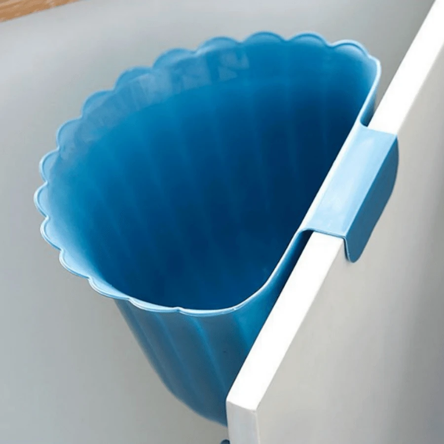 Pattumiera Da Parete Mini - Con Coperchio, Per Cucina O Bagno - Foto 3