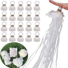 5 piezas de bolas de serpentina lanzadoras de colores, cintas de papel multicolor hechas a mano para lanzar, adecuadas para bodas, fiestas, celebraciones de cumpleaños y festivales - Multicolor - Ver 10