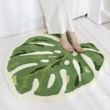 Moss Bath Mat, Ultra Thick Soft Green Bathroom Rug, Water Absorbent Non Slip Microfiber Bath Rugs For Bathroom Floor, Shower, Sink, Bedroom, 20"X32" - 查看 2