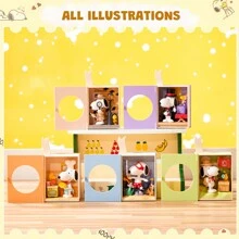 Miniso Bộ sưu tập Snoopy My Story Session Hộp bí ẩn hình hộp bất ngờ hoàn hảo cho người yêu chó và nhà sưu tập, phong cách ngẫu nhiên - trắng - Xem 1