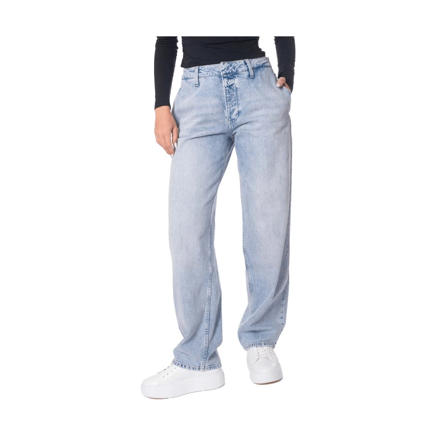 Calvin Klein 90'S STRAIGHT TROUSE - Baby Blue - View 1