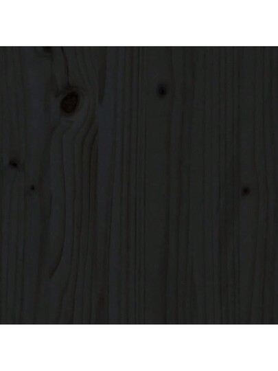 VidaXL Coffee Tafel 100x50x35 Cm Solid Pine Wood Zwart view 9