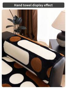 1pc Fluffy Gradient Thickened Sofa Cushion, 1-4 Seats, Pet Friendly, Modern Stylish, Sofa Seat Pad, Armrest & Backrest Covers, All Season Use