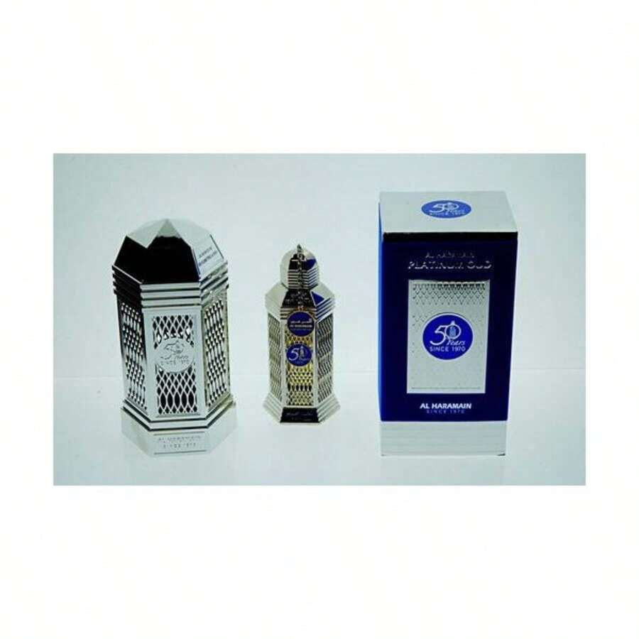 AL HARAMAIN Platinum Oud For Women Eau De Parfum Spray 3.4 Oz