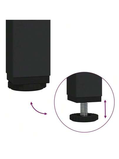 VidaXL Side Tafel 55x38x45 Cm Processed Wood Sonoma Oak view 6