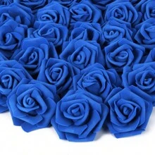 10/20/50/100pcs Artificial Flowers - Foam Rose Head, Fake Plant, Home, Dining Room, Living Room, Outdoor Garden Decoration, Autumn, Spring, Vase, Flower Wall, Wreath, Bridal Bouquet, Wedding Decoration, DIY Wreath Materials, Birthday Party Decoration Materials, Valentine's Day, New Year Gifts Graduation
