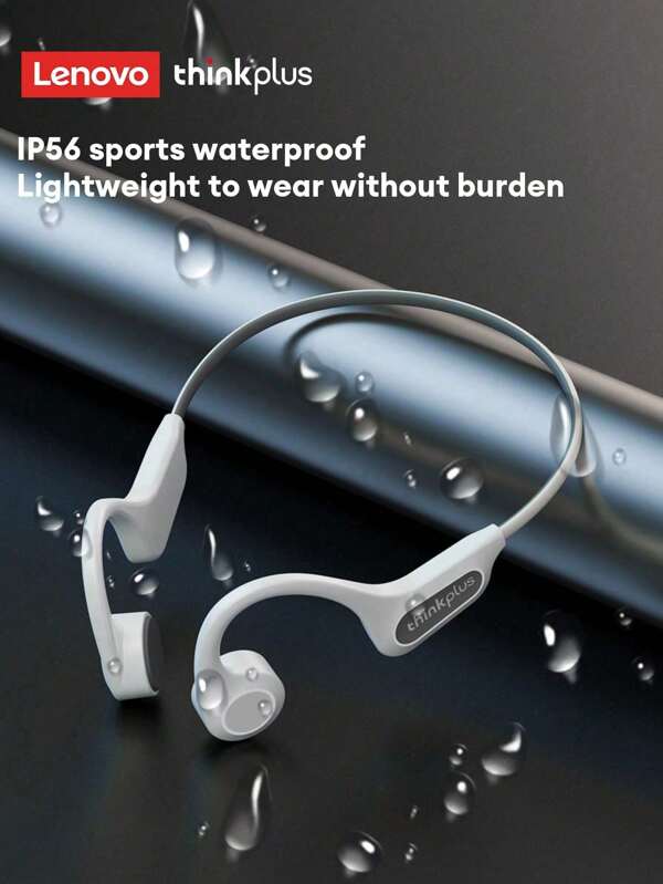 Lenovo Cuffie  X3PRO a conduzione ossea TWS, auricolari senza fili Bluetooth, cuffie per guida, ciclismo, sport e corsa