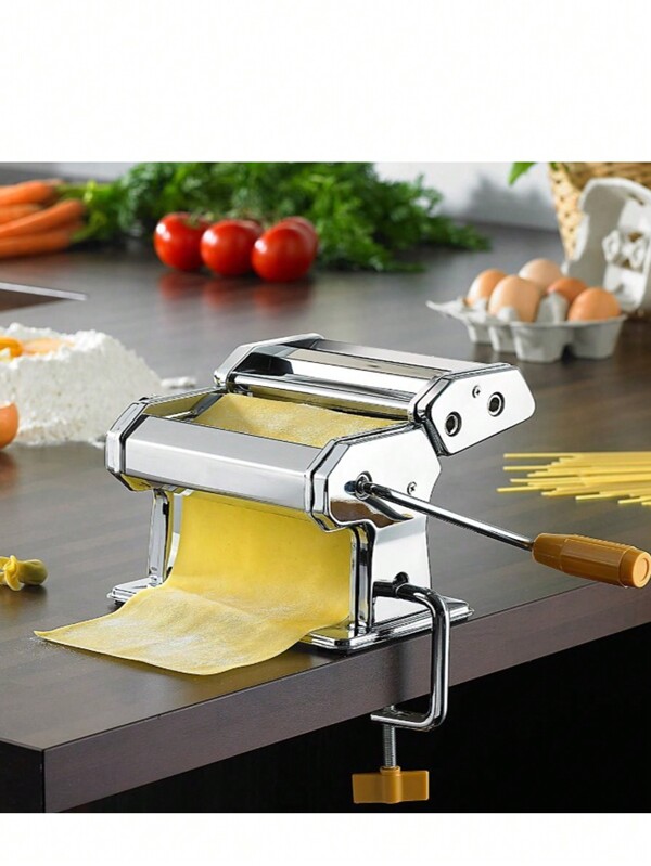 Nudelmaschine aus Edelstahl für Tagliatelle/Spaghetti/Lasagne/Ravioli
