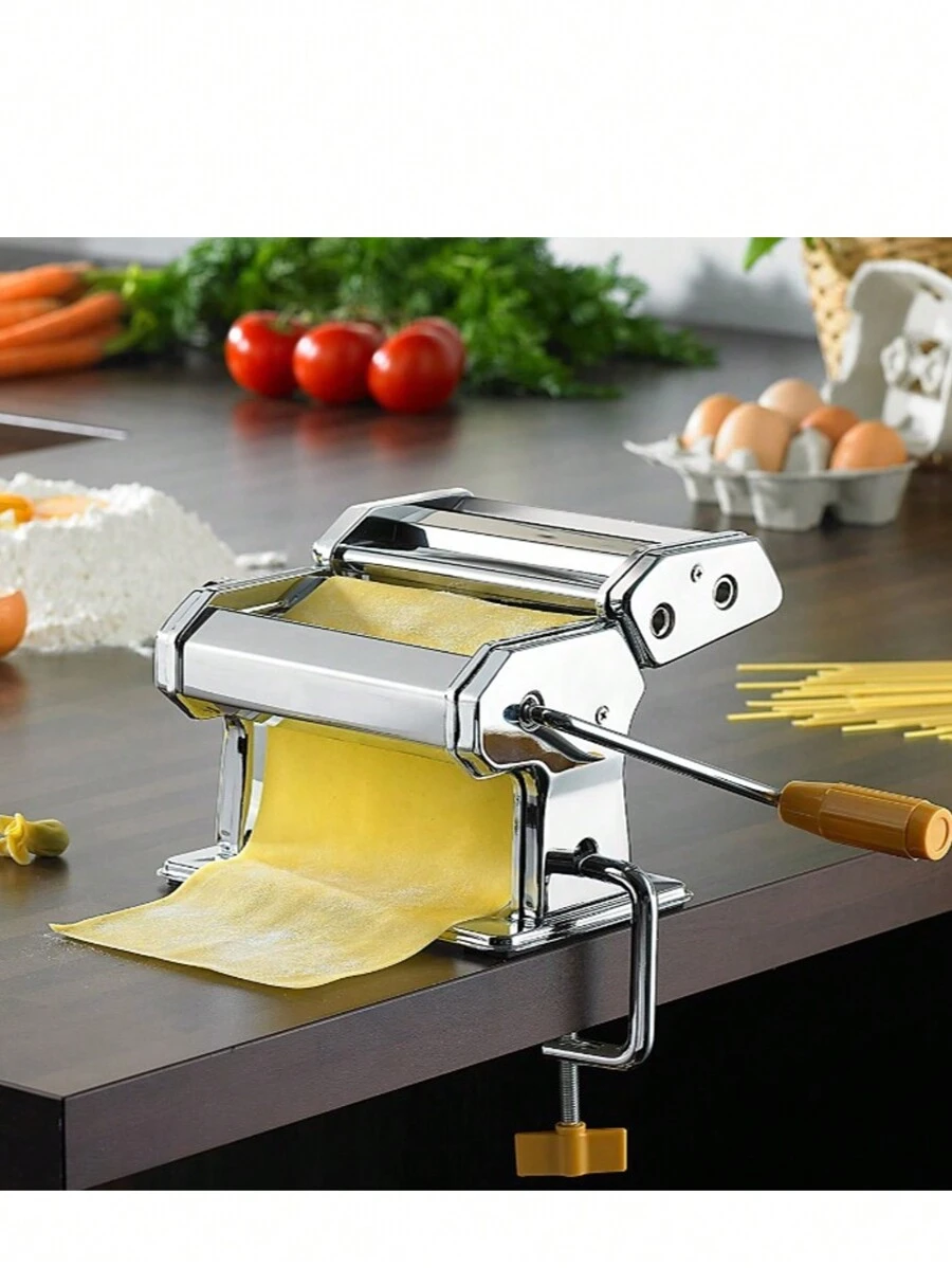 Nudelmaschine aus Edelstahl für Tagliatelle/Spaghetti/Lasagne/Ravioli