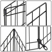 2PCS 8 Panel Pet Playpen Metal Protable Folding Animal Exercise Dog Fence 24" - 1 - View 6