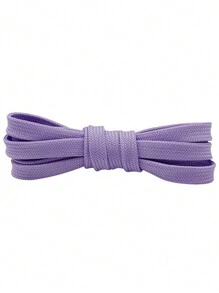 Classic Versatile Double-Layer Polyester Flat Shoelaces, Suitable For Casual Shoes, Sports Shoes, Sneakers