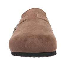Women's Fuzzy Fuax Fur Lined Clogs Slippers - Whiskey - View 6