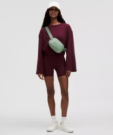 Bolsa de cintura Lululemon Everywhere de 1L - Eucalipto Gris - Ver 2