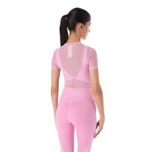 Playera Reebok Mesh Modern Safari - Rosa - Ver 2