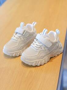 Kids Casual Sports Shoes, New Hook-And-Loop Soft Sole Anti-Slip Children Running Shoes, Boys & Girls, Toddler/Little Kid