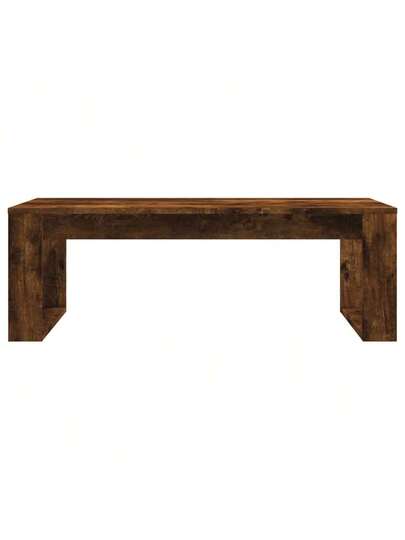 VidaXL Coffee Tafel 102x50x35 Cm Processed Wood Smoked Oak view 4
