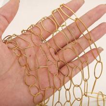 1米304不锈钢欧美时尚简约大链电镀18K手工链DIY饰品配件项链手链 - 鏈條 - 查看 2