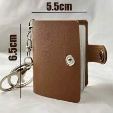 Mini PU Leather Keychain Photo Albums, Personalized Mini Photo Albums, Anniversary Gifts, Best Friend Photo Albums, Commemorative Gifts, Family Memory Photo Albums, Father's Day Gifts, Mother's Day Gifts, Valentine's Day Gifts. Birthday Graduation