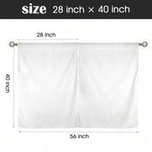 2Pcs 28"X40" Rustic Wooden Kitchen Curtains, Vintage Farmhouse Short Cafe Curtains For Living Room Bedroom Decor Brown Barn Door Tier Curtains Rod Pocket Window Drapes