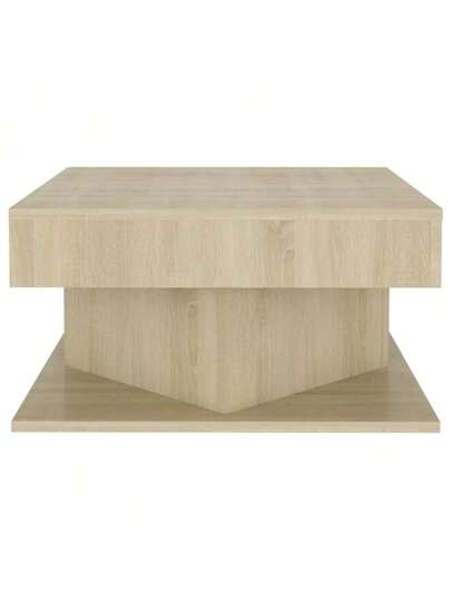 VidaXL Coffee Tafel 57x57x30 Cm Processed Wood Sonoma Oak view 3