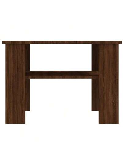 VidaXL Coffee Tafel 60x60x42 Cm Processed Wood Bruin Oak view 4