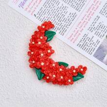 9pcs Cartoon Moon Wreath Tree Resin Refrigerator Magnets, Cute Decorative Magnets For Office, Kitchen, Whiteboards, Storage Cabinets, Dishwashers, Home & Holiday Decor, Gifts For Friends & Family