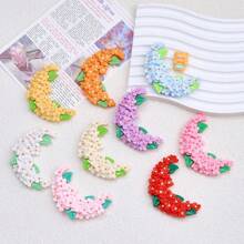 9pcs Cartoon Moon Wreath Tree Resin Refrigerator Magnets, Cute Decorative Magnets For Office, Kitchen, Whiteboards, Storage Cabinets, Dishwashers, Home & Holiday Decor, Gifts For Friends & Family