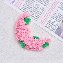 9pcs Cartoon Moon Wreath Tree Resin Refrigerator Magnets, Cute Decorative Magnets For Office, Kitchen, Whiteboards, Storage Cabinets, Dishwashers, Home & Holiday Decor, Gifts For Friends & Family