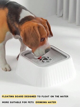 No-Spill Dog Water Bowl, Feed Your Dog Water, Anti-Splash Moisture-Proof Mouth Pet Slow Drinking Water Feeder, Spill Proof Travel Bowls For Large Medium Small Dogs And Cats