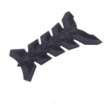 Universal Motorcycle Tank Sticker 3D Rubber Gas Fuel Oil Pad Cover Decals Cafe Racer Old School - one-size - View 16