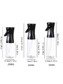 1個按壓式油噴瓶，家庭廚房油霧器，帶防塵蓋，適用於烹飪 - 黑色 - 查看 15