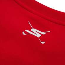 Skechers Red Casual Sweatshirt, Men's Comfortable Loose Pullover, Daily Travel Top, Long Sleeve, P124U033-01KV - Samba Red - View 7