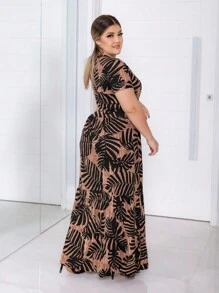Women Dresses - Brown - View 3