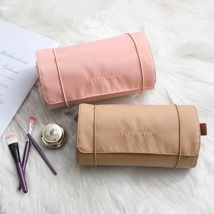 4 In 1 Foldable Makeup Bag - Pink - View 1